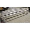Image 2 : UPDATE 20" X 48" HEAVY DUTY ALUMINUM DUNNAGE RACK