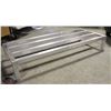 Image 2 : UPDATE 20" X 48" HEAVY DUTY ALUMINUM DUNNAGE RACK