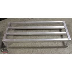 UPDATE 20" X 48" HEAVY DUTY ALUMINUM DUNNAGE RACK