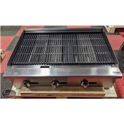 NEW ICB 36" NATURAL GAS COUNTER TOP CHARBROILER