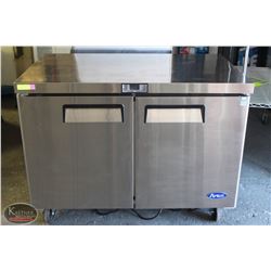 2-DOOR ATOSA S/S UNDERCOUNTER REFRIGERATOR