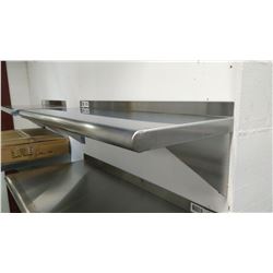 JOHNSON ROSE 12" X 36" STAINLESS STEEL WALL SHELF