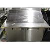 Image 1 : 4' MEGA-TOP S/S REFRIGERATED PREP TABLE