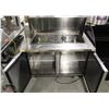 Image 2 : 4' MEGA-TOP S/S REFRIGERATED PREP TABLE