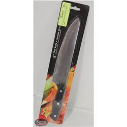 NEW 8" STAINLESS STEEL CHEF'S KNIFE