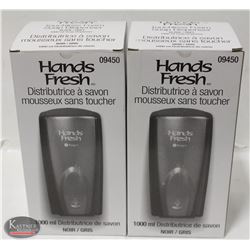 LOT OF 2 HANDS FRESH TOUCHLESS FOAM SOAP
