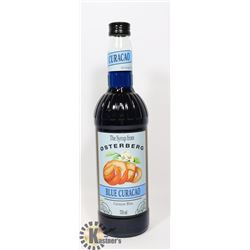 BOTTLE OF BLUE CURACAO SYRUP DRINK FLAVOURING