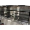 Image 2 : STAINLESS STEEL & GLASS REACH-IN DISPLAY COOLER