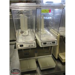 JET-SPRAY DUAL-HEAD REFRIGERATED JUICE MACHINE