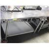 Image 1 : 4' OMCAN WT3048 STAINLESS STEEL WORK TABLE W/