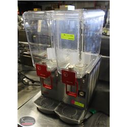 UGOLINI DUAL-HEAD REFRIGERATED JUICE DISPENSER