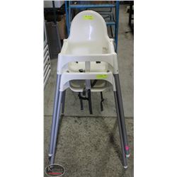 2 PLASTIC HIGHCHAIRS