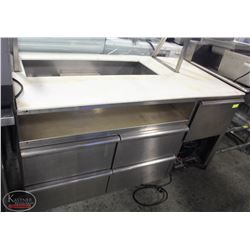 COMMERCIAL STAINLESS STEEL REFRIGERATED PREP