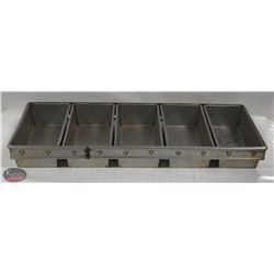 5-LOAF BREAD PAN 26" X 10"