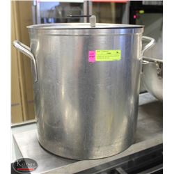 LARGE 30L VOLLRATH ALUMINUM STOCK POT W/ LID