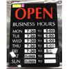 Image 1 : LIGHT UP OPEN SIGN-120V