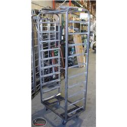 COMMERCIAL HD STAINLESS STEEL WELDED BUN RACKS