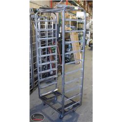 COMMERCIAL HD STAINLESS STEEL WELDED BUN RACKS