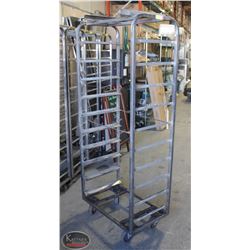 COMMERCIAL HD STAINLESS STEEL WELDED BUN RACKS