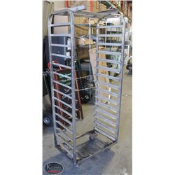 COMMERCIAL HD STAINLESS STEEL WELDED BUN RACKS