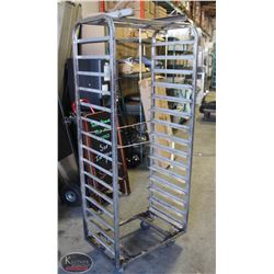 COMMERCIAL HD STAINLESS STEEL WELDED BUN RACKS