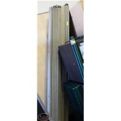 LOT OF 2 COMMERCIAL SHUTTERS