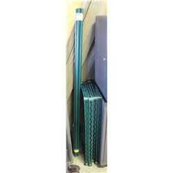 3' GREEN WIRE COMMERCIAL STORAGE RACK-4 TIER
