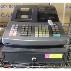 SHARP XE-A206 ELECTRONIC CASH REGISTER W/ CASH