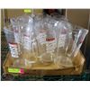 Image 1 : LOT OF 12 PLASTIC PITCHERS