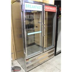 MCCRAY COMMERCIAL 2-DOOR DISPLAY COOLER