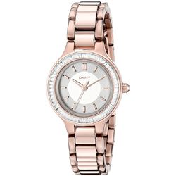 NEW DKNY 28MM CRYSTAL BEZEL ROSEGOLD TONEMSRP$237
