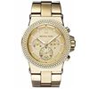 Image 1 : NEW GOLD COLOR MICHAEL KORS 44MM CHRONO MSRP $337