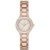 Image 2 : NEW DKNY 28MM CRYSTAL BEZEL ROSEGOLD TONE MSRP$237
