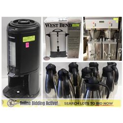 FEATURED LOTS: COFFEE MAKERS & SERVICE EQUIPMENT