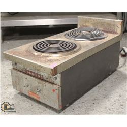 COUNTERTOP MOFFAT DUAL-BURNER *UNTESTED