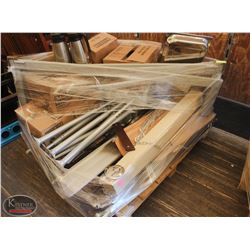 PALLET OF VARIOUS MISC. INCLUDING: CORNER FLASHING