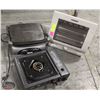 Image 1 : LOT W/ PORTABLE PROPANE STOVE, MOSQUITO ZAPPER,