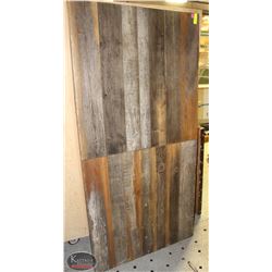 6' LAMINATED RUSTIC-STYLE WOODEN TABLE TOP