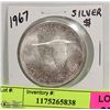 Image 1 : 1967 CDN SILVER DOLLAR