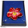 Image 1 : ENAMELED FLOWER  BROOCH
