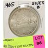 Image 1 : 1965 CDN SILVER DOLLAR