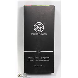 DIAMOND INFUSED MENS SHAVE CREAM MSRP $70