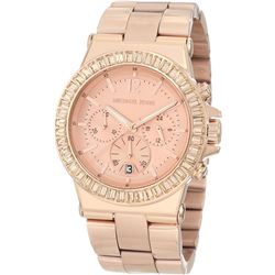 NEW MICHAEL KORS BAGUETTE CRYSTAL BEZEL MSRP $395