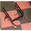 Image 1 : CAR TRUNK MOUNTED BIKE CARRIER AND LOCK