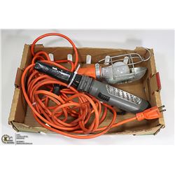 2 ELECTRIC WORK LIGHTS