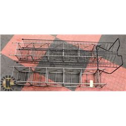 LOT OF 3 CD/DVD RACKS