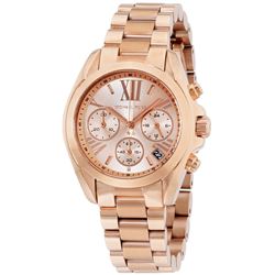 NEW MICHAEL KORS TRIPLE CHRONO ROSE-GOLD MSRP$340