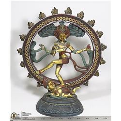 VINTAGE INDIAN DECORATIVE DISPLAY