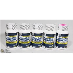 FIVE BOTTLES OF SUPER BETA PROSTATE