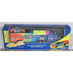 #24 DUPONT JEFF GORDON NASCAR TRANSPORTER